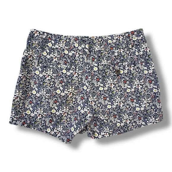 J. Crew Liberty Art Fabrics Floral Shorts Sz 4 - Picture 7 of 12